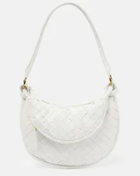 Bottega Veneta Borsa a spalla Gemelli Small in pelle Bianco