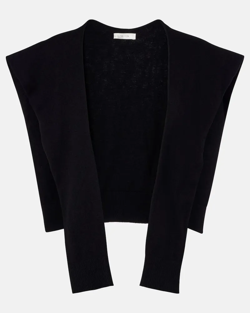 The Row Sciarpa Nomea in cashmere Nero