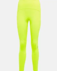 adidas Leggings a vita alta Giallo