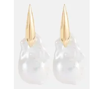 Orecchini in oro 18kt con perle