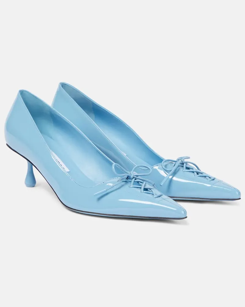 Jimmy Choo Pumps Scarlett 50 in vernice Blu