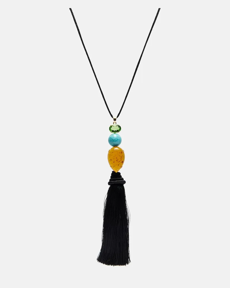Jennifer Behr Collana Izzie con nappine Nero