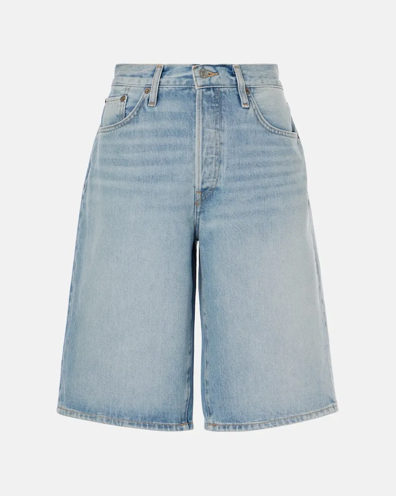 RE/DONE Shorts di jeans Skater Blu