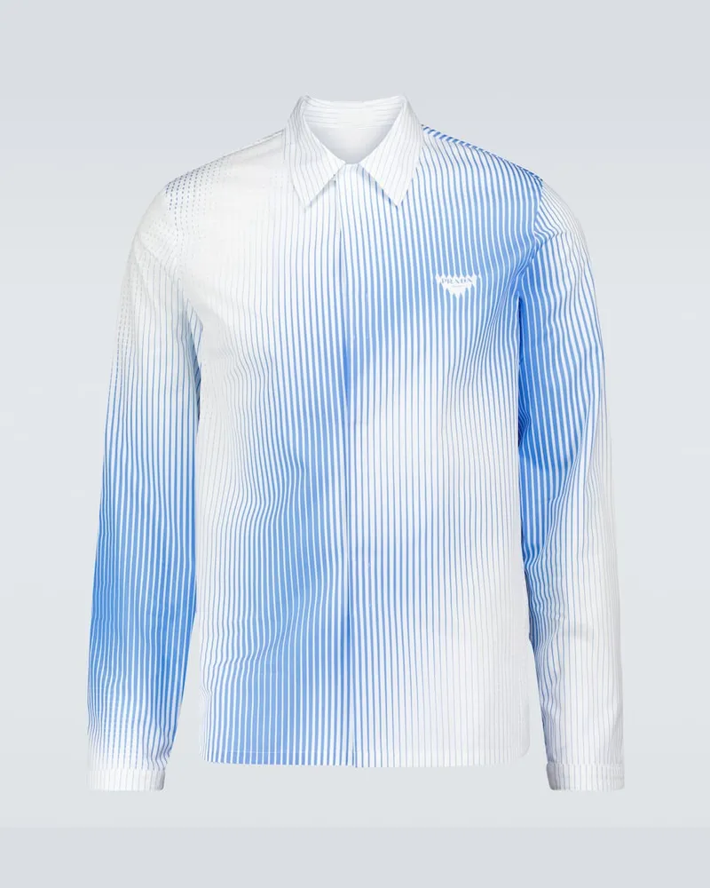 Prada Camicia Blu