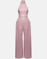 Alex Perry Jumpsuit Malen in similpelle Rosa