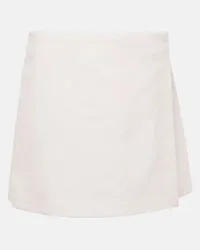 Chloé Chloé Skort in cotone a vita alta Bianco