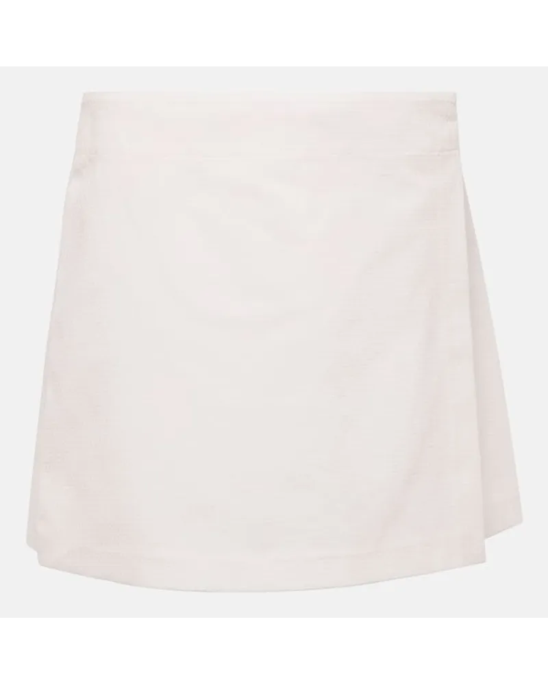 Chloé ChloÃ© Skort in cotone a vita alta Bianco