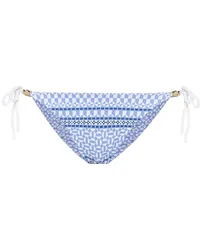 Heidi Klein Slip bikini Malta a stampa Blu