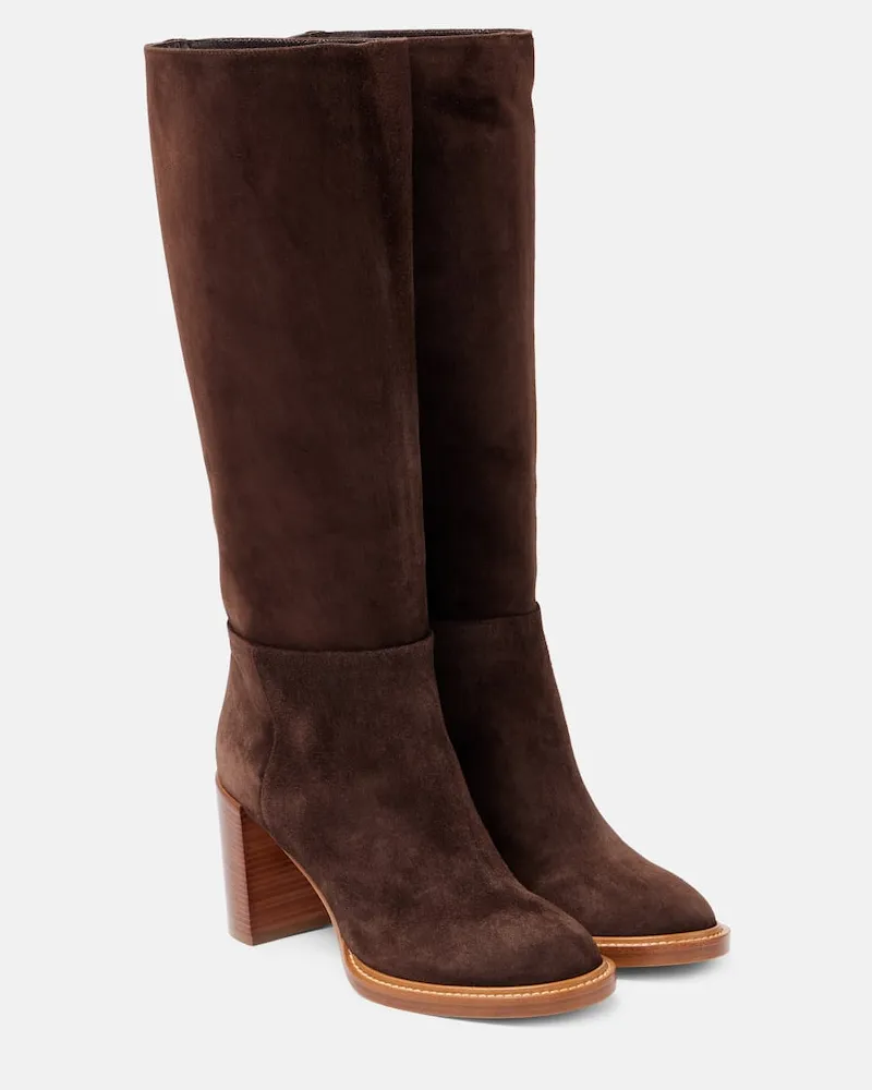 Gabriela Hearst Stivali Bocca in suede Marrone