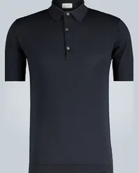 John Smedley Polo Adrian Blu