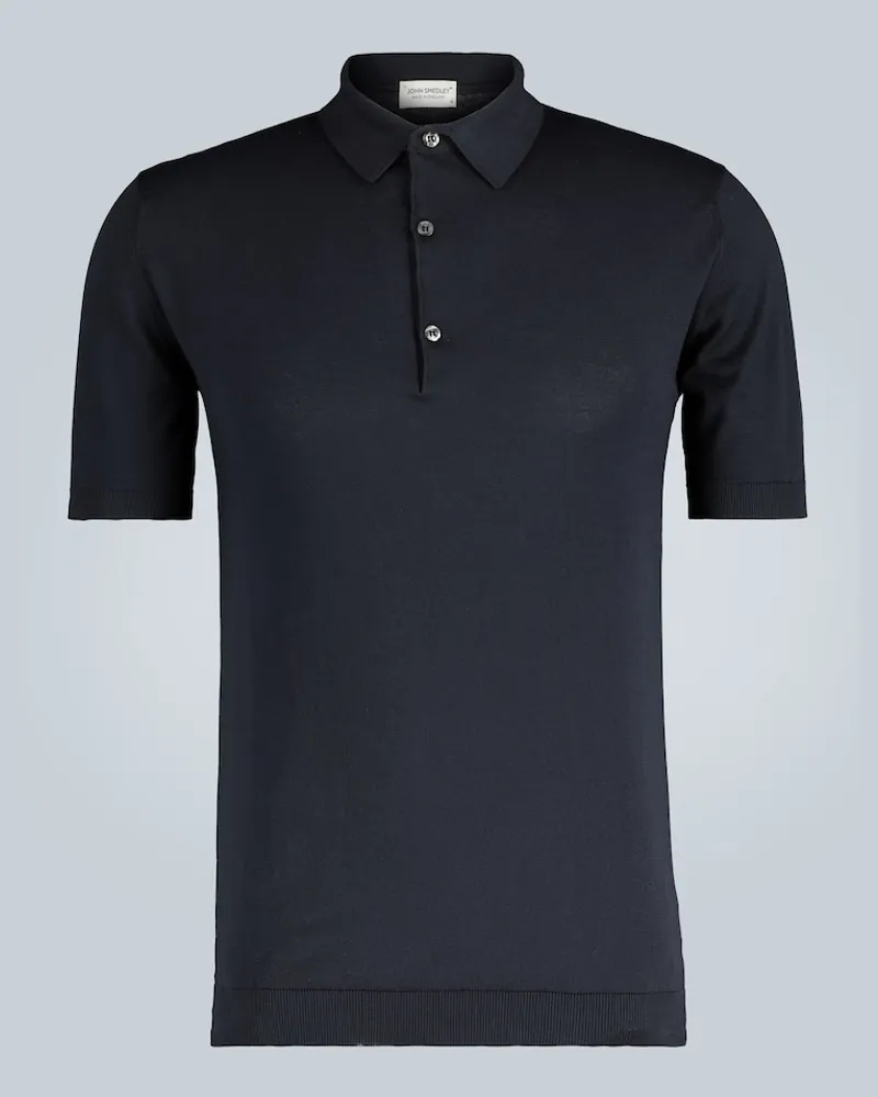 John Smedley Polo Adrian Blu