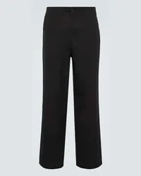 Frame Denim Pantaloni sportivi in cotone Nero