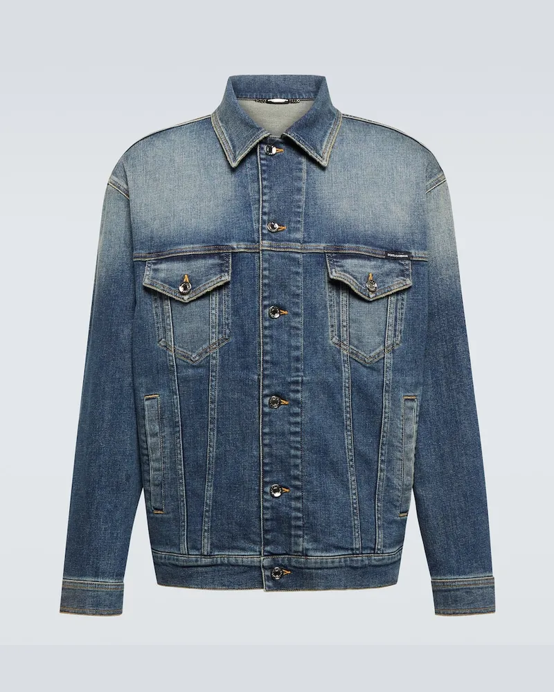 Dolce & Gabbana Giacca di jeans Blu