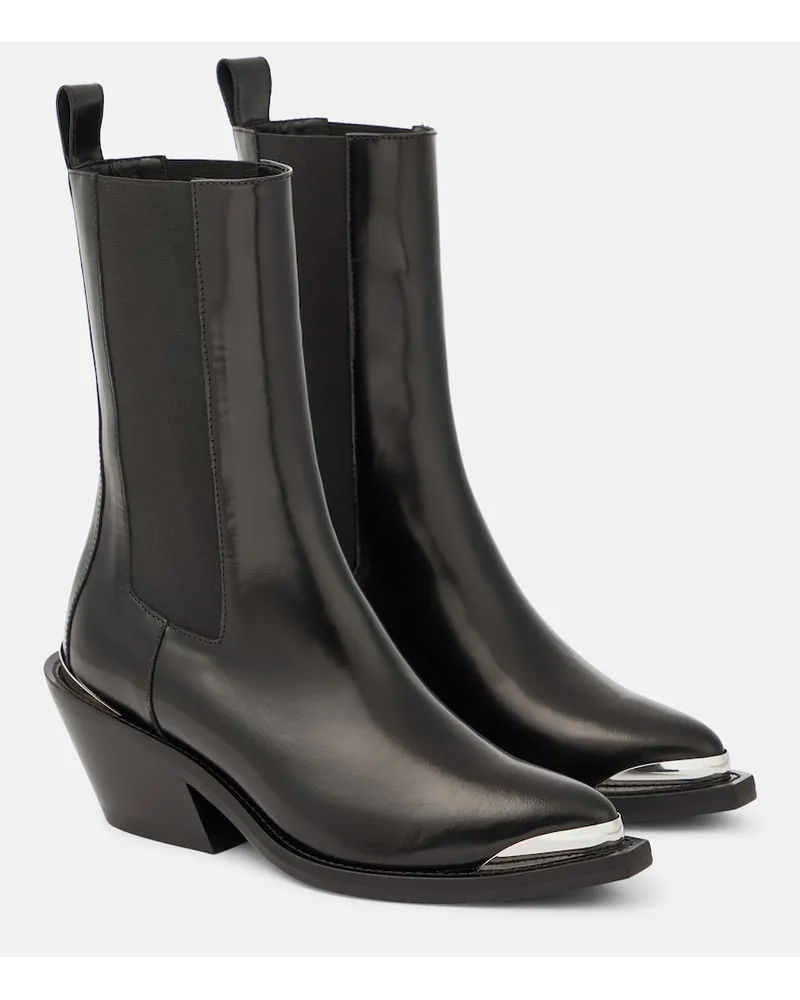 Dorothee Schumacher Stivaletti Chelsea in pelle Nero