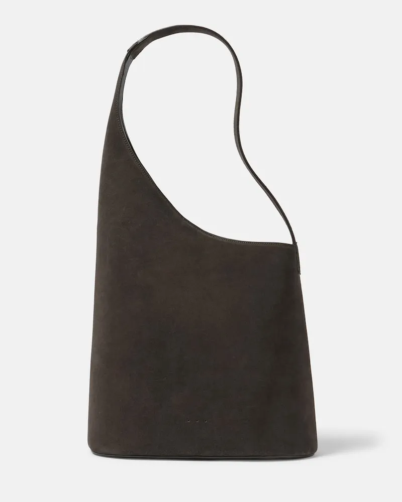 Aesther Ekme Borsa Lune Large in suede Marrone