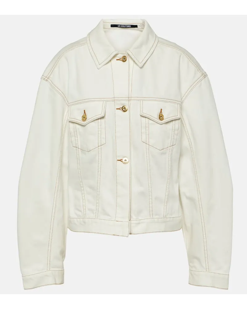 Jacquemus Giacca di jeans De-NÃ®mes Neutro