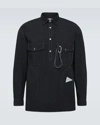 and wander Camicia CORDURA® Typewriter Nero