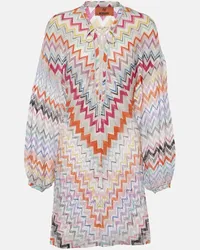 Missoni Copricostume a zig-zag Multicolore