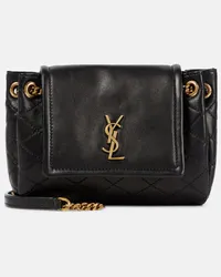 Saint Laurent Borsa a tracolla Nolita Mini in pelle Nero