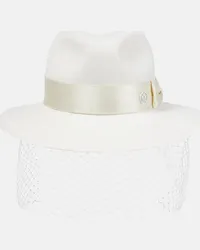 Maison Michel Bridal - Fedora Henrietta Bianco