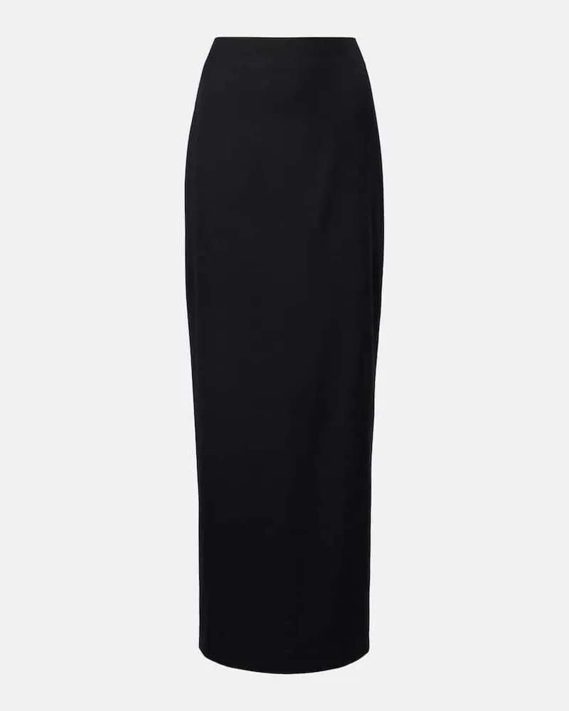 The Row Gonna lunga Bartelle in lana Nero