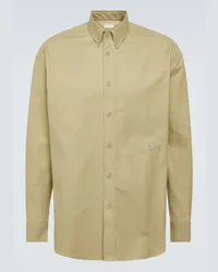 Burberry Camicia Oxford EKD in cotone Marrone