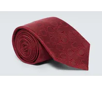 Cravatta in seta jacquard