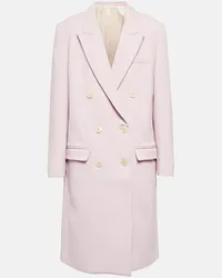 Isabel Marant Cappotto Fantine in lana e cotone Rosa