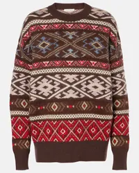 The Row Pullover Hinny in cashmere, seta e mohair Multicolore