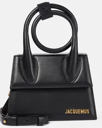 Jacquemus Borsa Le Chiquito Noeud in pelle Nero