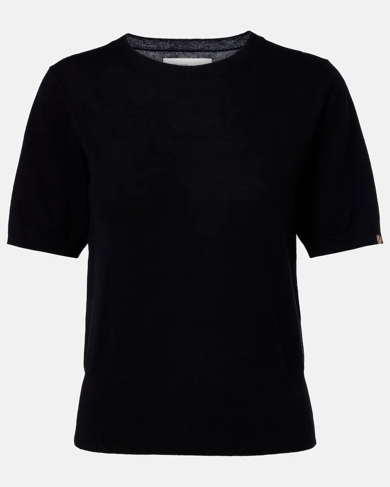 extreme cashmere Pullover NÂ°416 Noor in lana e cashmere Nero