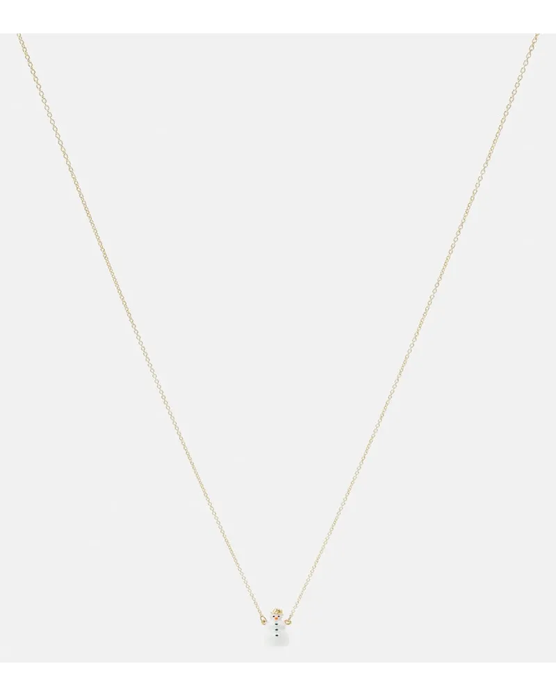 Aliita Collana Frosty in oro 9kt smaltato Oro