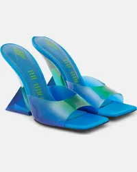 ATTICO Mules Cheope in PVC Blu