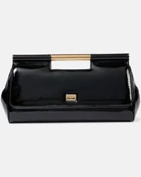 Dolce & Gabbana Clutch Sicily Large in pelle Nero