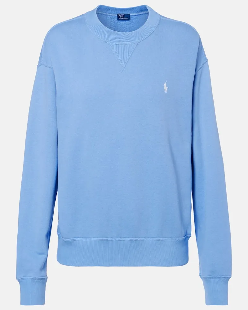 Ralph Lauren Felpa in misto cotone Blu
