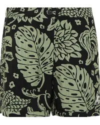 Jil Sander Shorts con stampa Verde