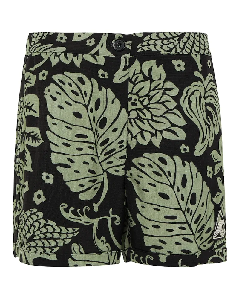 Jil Sander Shorts con stampa Verde