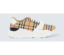Sneakers in canvas Burberry Check