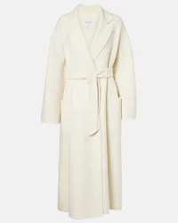 Max Mara Cappotto Ludmilla in cashmere Bianco