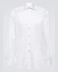 Kiton Camicia in cotone Bianco