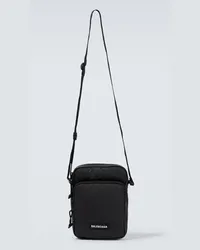 Balenciaga Borsa a tracolla in nylon Nero