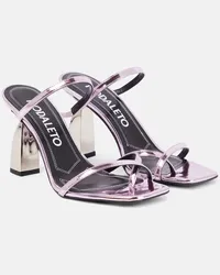 NODALETO Sandali Angel A in pelle metallizzata Rosa