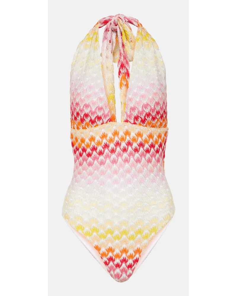Missoni Costume intero in maglia Multicolore
