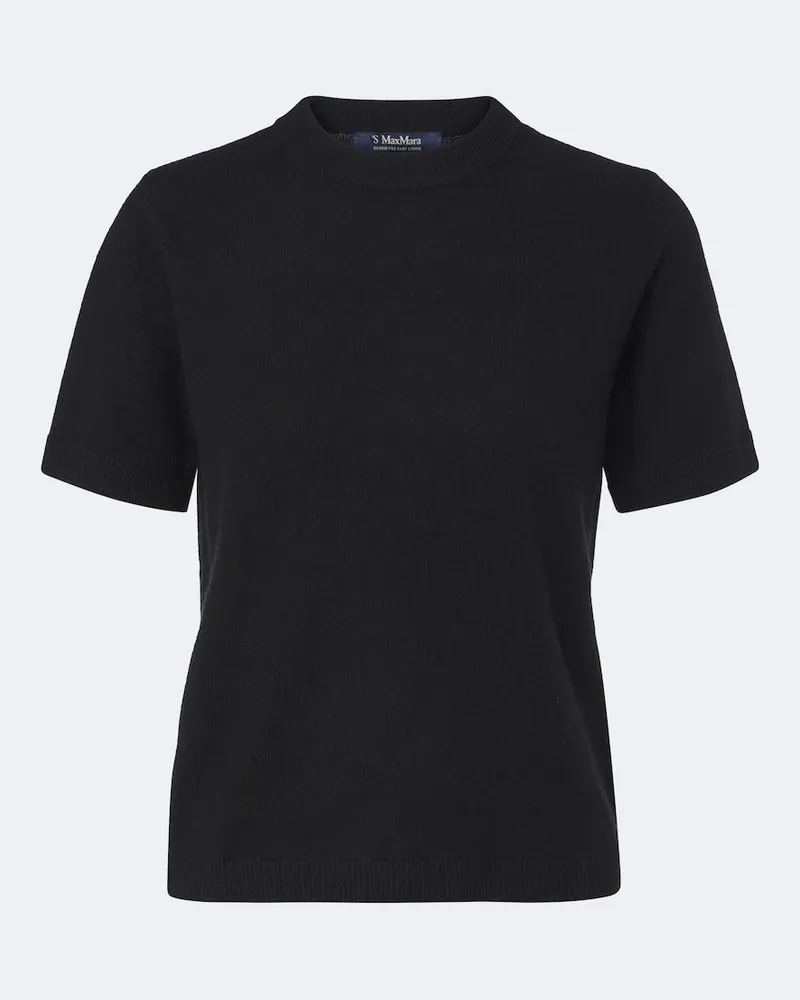 Max Mara Pullover in lana e cashmere Nero