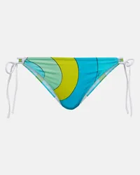 Emilio Pucci Slip bikini con stampa Multicolore