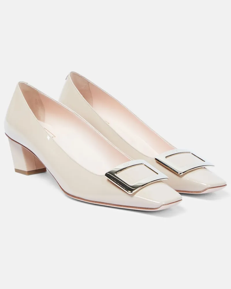 Roger Vivier Pumps Belle Vivier in vernice Beige