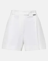 Brunello Cucinelli Shorts in cotone Bianco