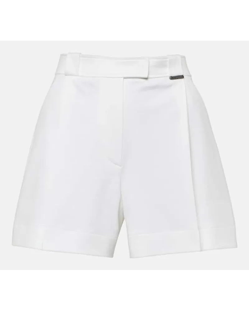 Brunello Cucinelli Shorts in cotone Bianco