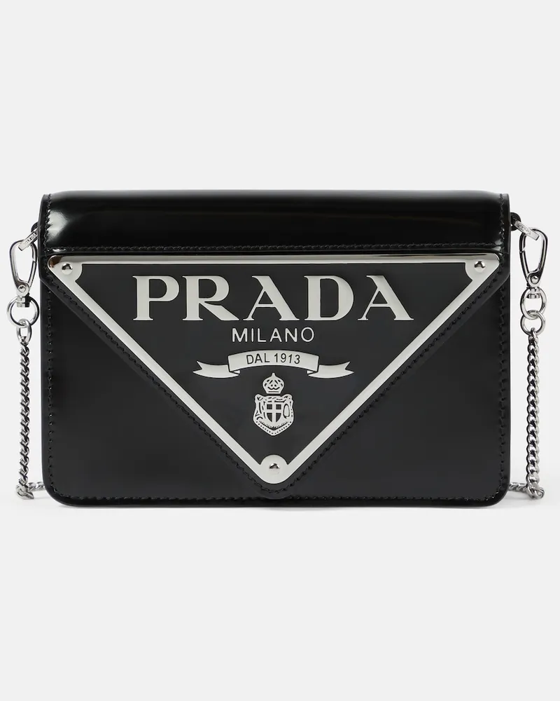 Prada Borsa a tracolla in pelle Nero