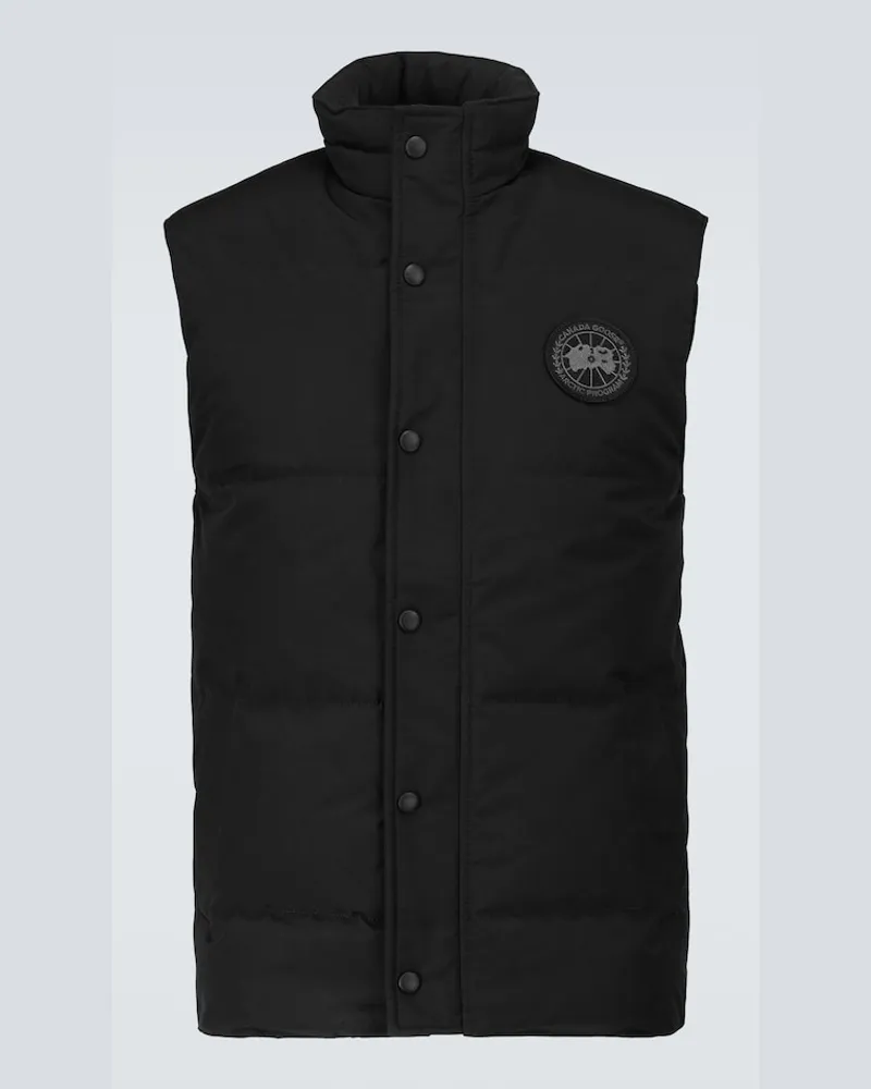 Canada Goose Black Label - Piumino Garson senza maniche Nero